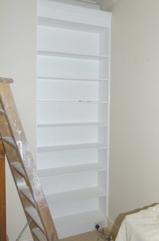 hardwood bookcases