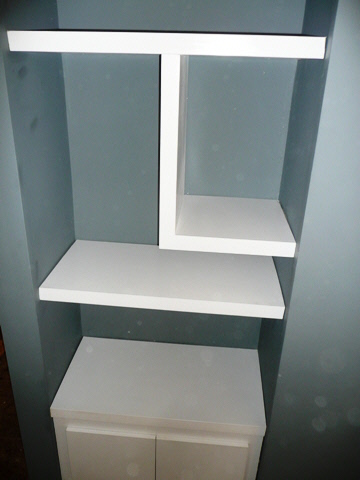 alcove shelves