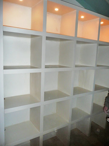 london design shelves