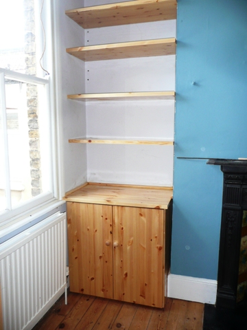london design shelves
